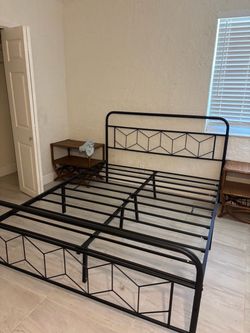 Queen Metal Bed Frame