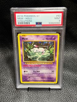 MEW HOLO 2016 EVOLUTIONS PSA9