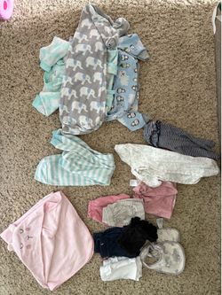 3-6 months girl clothes 16 items