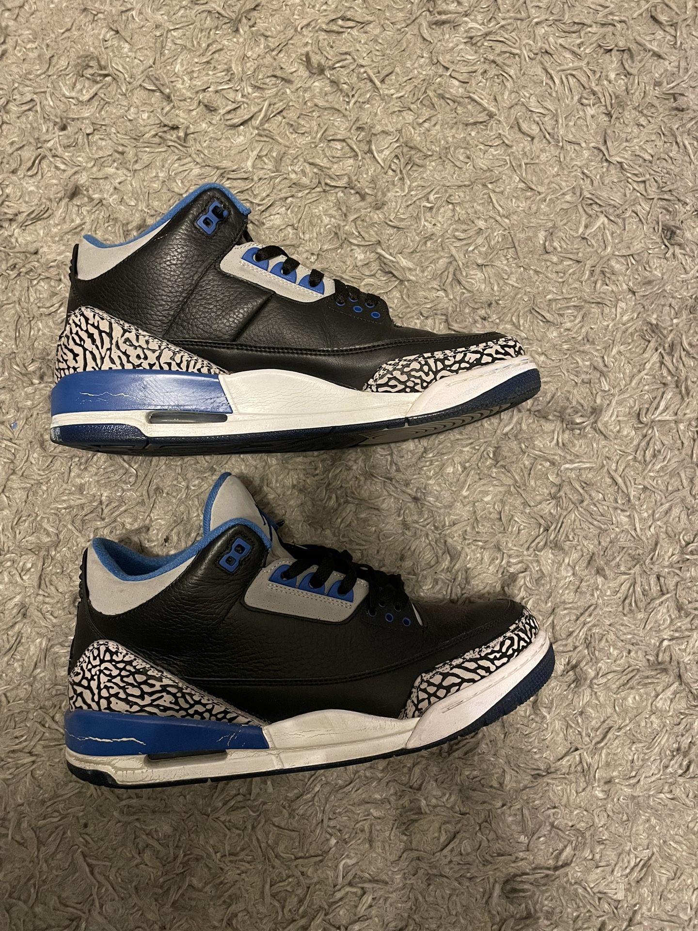 Jordan 3 Retro Sport Blue Men’s Us 11