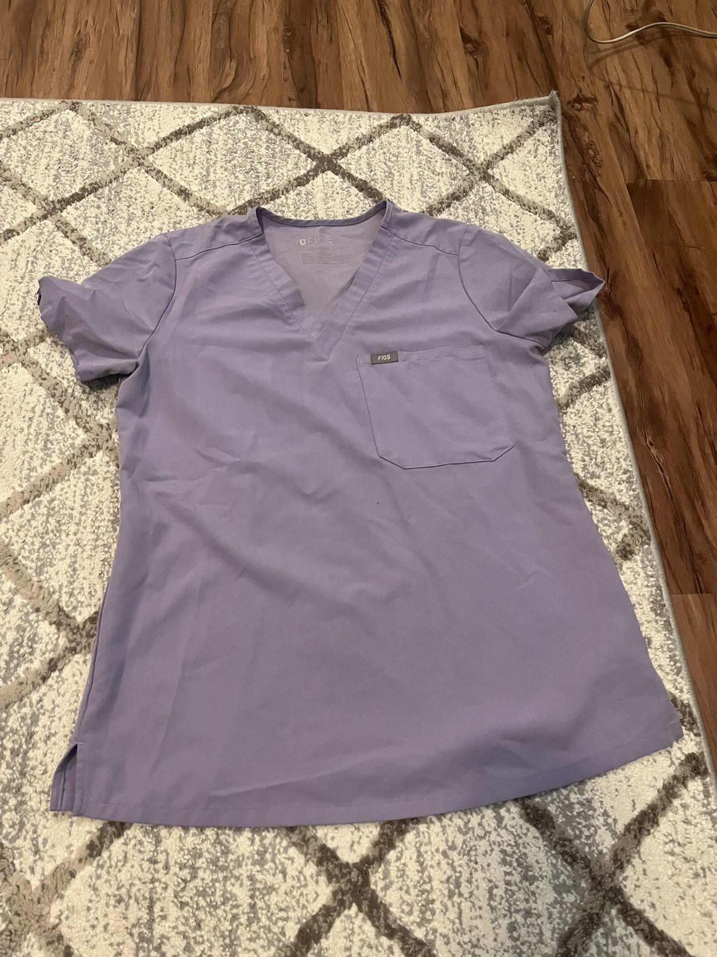 FIGS Lavender Scrub Set XS