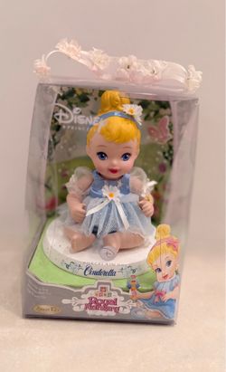Vintage Disney Princess Cinderella Porcelain Doll Royal Nursery 2006