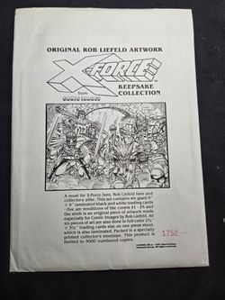 1991 X-Force Keepsake Collection portfolio