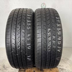 2 Tires 235 45 19 Goodyear Eagle Ls-2 Run Flat High Tread