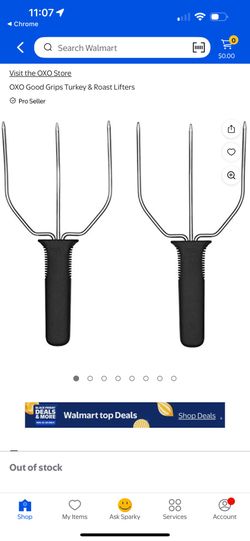 OXO Good Grips Turkey & Roast Lifters
