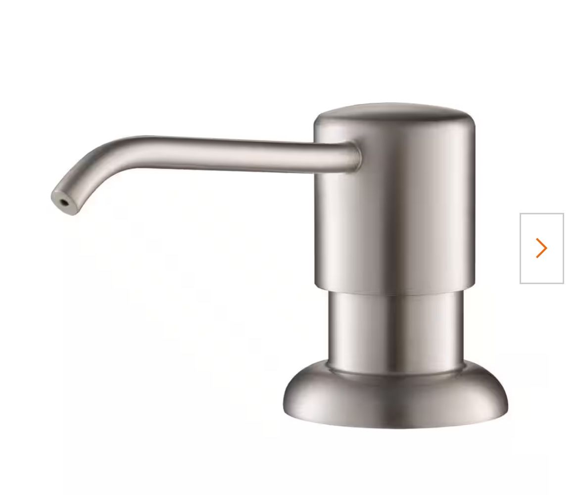 Kraus Spot Free Stainless Steel Kitchen Soap Dispenser