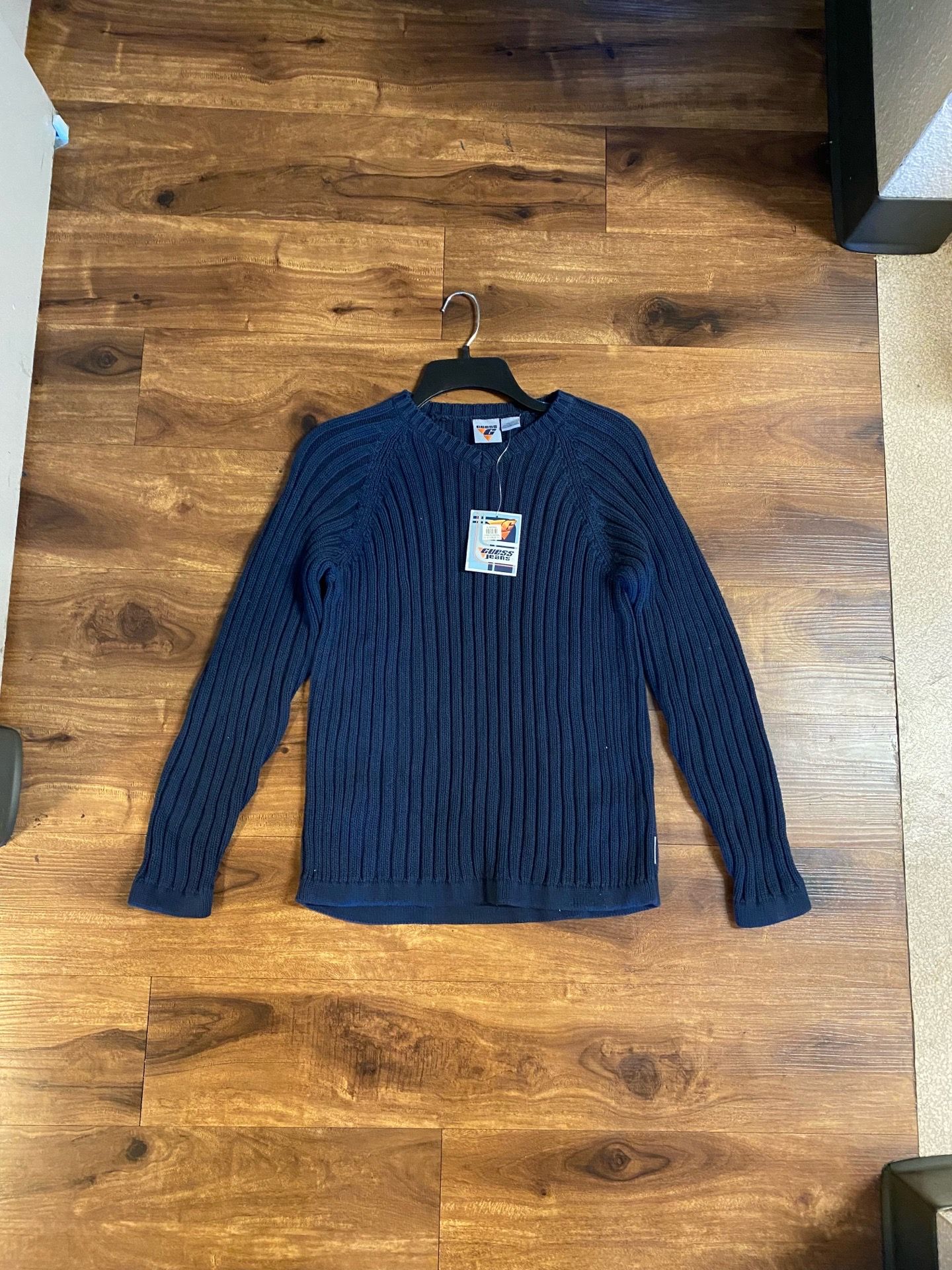 Brand New Boy’s Guess Jeans brand Navy Blue Sweater Up For Sale