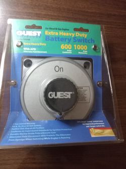 guest extra HD battery switch