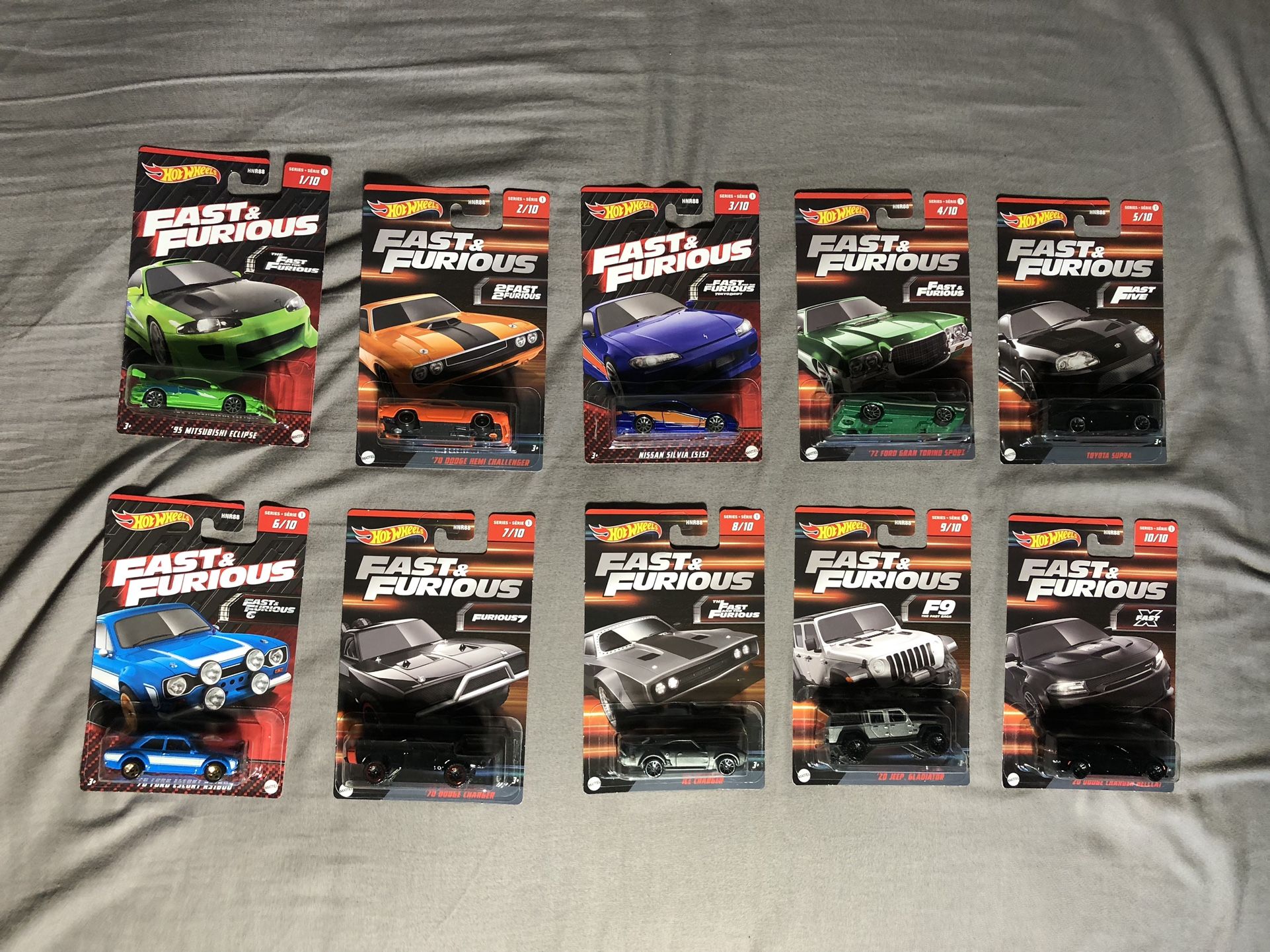 Fast And Furious Hotwheels 