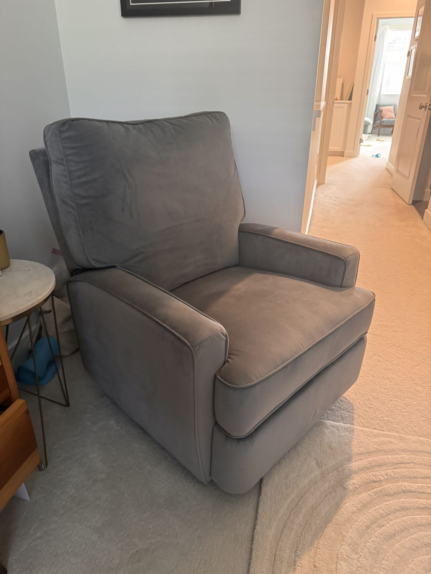 All Modern Gray recliner