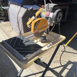 Wet Tile Saw