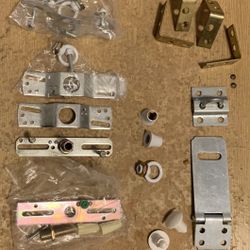 Assortment Brakets , Screws, Nuts, & Bolts And More 