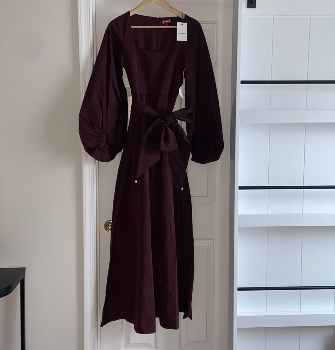 STAUD maxi dress. 0