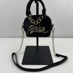 BEBE GIANNA MICRO DOME CROSSBODY PURSE NEW WITH TAGS