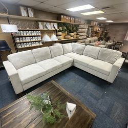 Thomasville Sleeper Sectional Pull Out Bed L Shaped Sectional 
