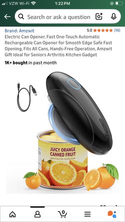 Brand new electric can opener