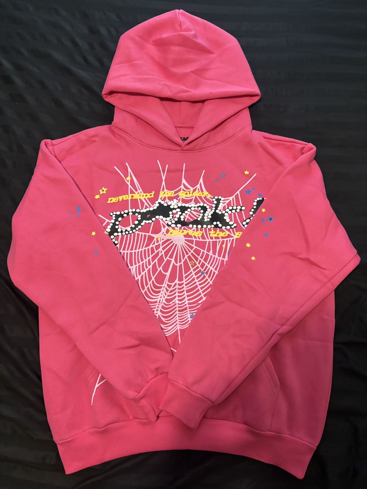 Sp5der Pink Hoodie