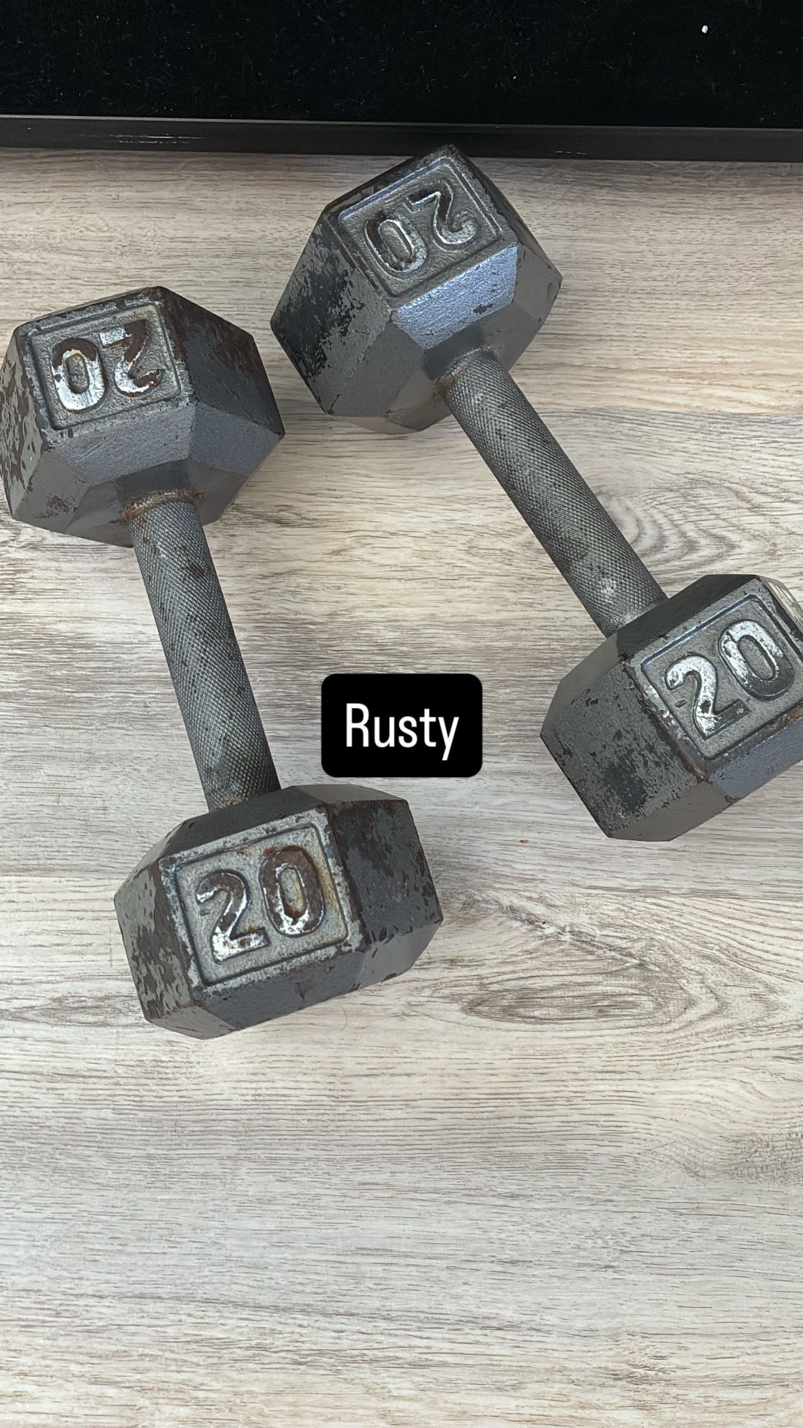 20 Pound Dumbbells 