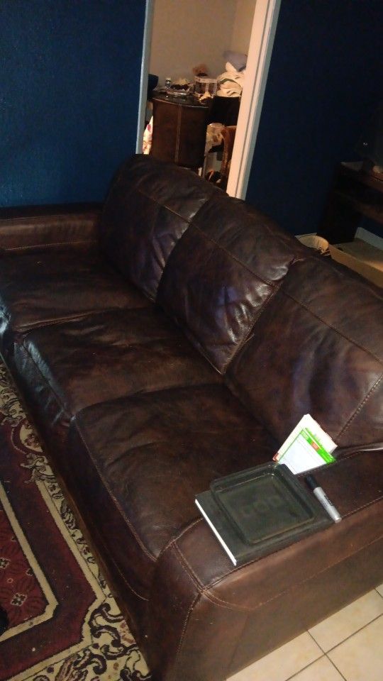 Leather Sofa