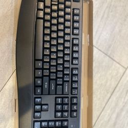 Wireless Keyboard, 2.4G Full-Sized Ergonomic Wireless Computer Keyboard 