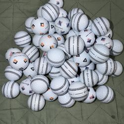 50 Mix Taylormade Tp5 Tp5x Golf Balls 