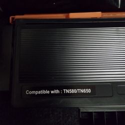 TN580/TN650 2 Pack Toner Cartridge For Brother Printer