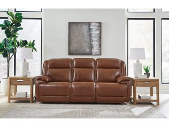Healy Pier Chocolate Power Reclining Sofa