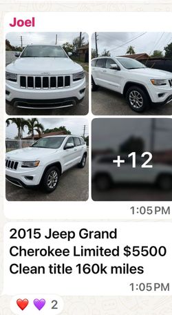 2015 Jeep Grand Cherokee