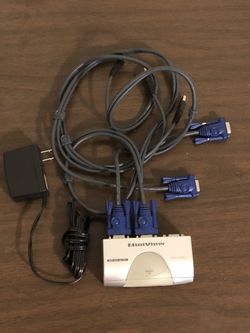 Monitor Keyboard Video Mouse switcher KVM switch