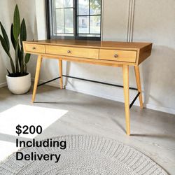 AllModern Mid Century Modern Wooden  Console Table / Desk – Free Delivery 🚚 