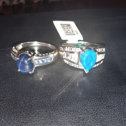 Costume Rings With Gem Stones