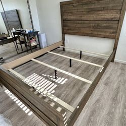Queen Wood Bed Frame