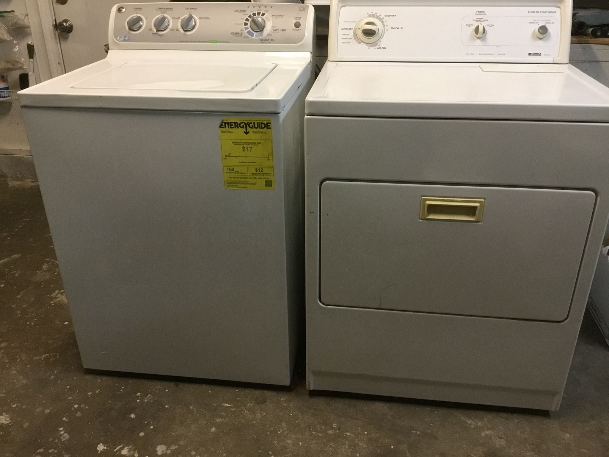 Good Washer And Dryer $300