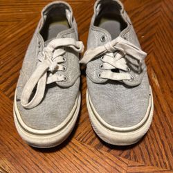 Gray Vans 