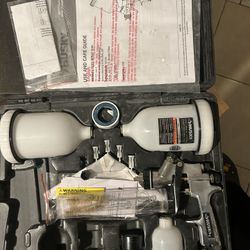 Husky HVLP and Standard Gravity Feed Spray Gun Kit