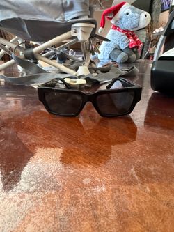 Black Versace Medusa Deco Sunglasses
