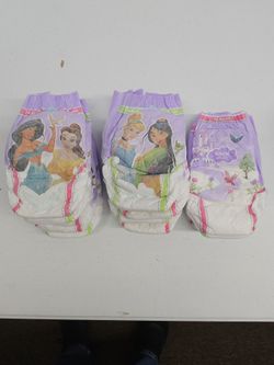 Huggies pull ups plus, girls, 4t, 5t, a13 count and bonus