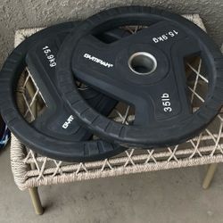 35 Ib Grip Weight Plates 