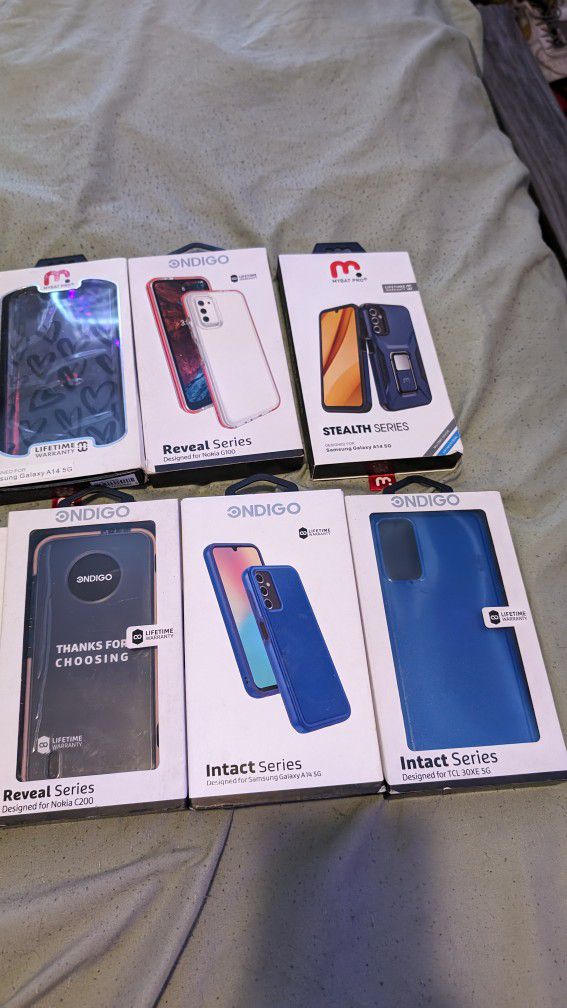 Brand New iPhone And Android Cases One Lot