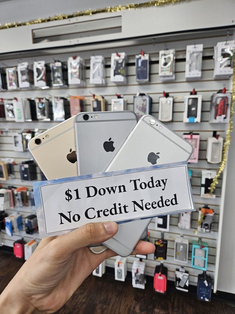 Apple iPhone 6s Plus - PAYMENTS AVAILABLE With $1 DOWN - NO CREDIT NEEDED