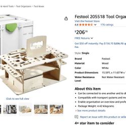 Festool Tool Organizer Sustainer 