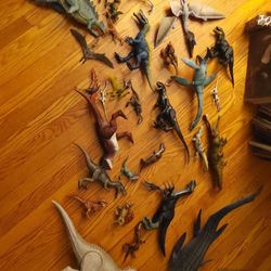 Jurassic World & Schleich Dinosaur Toys