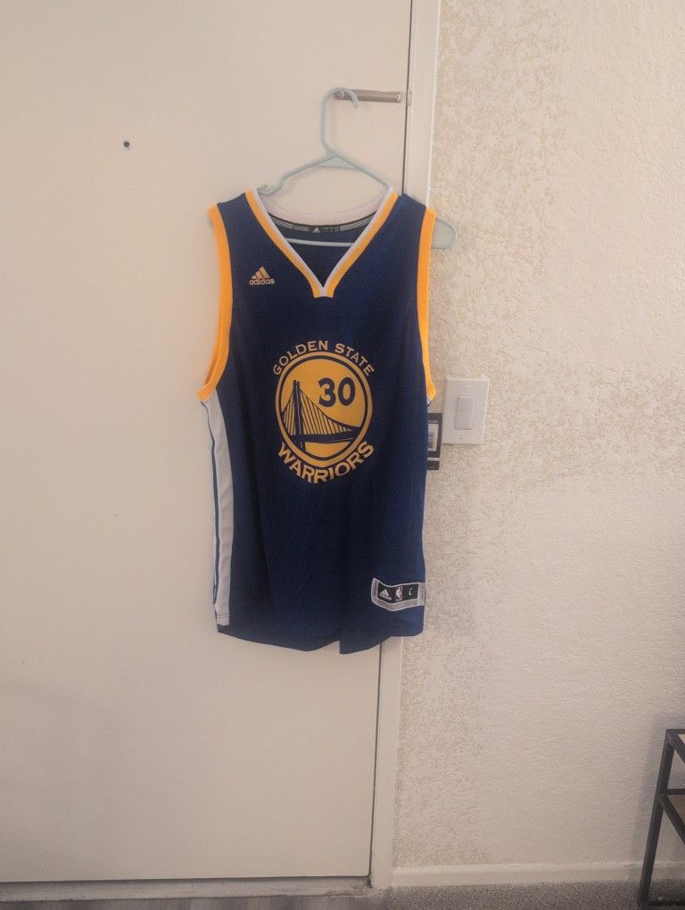 Golden State Warriors Stephen Curry #30 Basketball Jersey Large