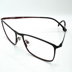 Carrera 8857 RX BLACK EYEGLASSES SUNGLASSES FRAMES (NO LENSES) IN CASE