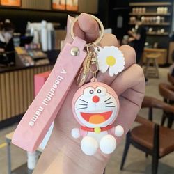 Cute keychain  cartoon key chain accessories key ring bag Backpack