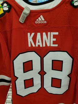 red Blackhawks Reebok kane sweater size 50