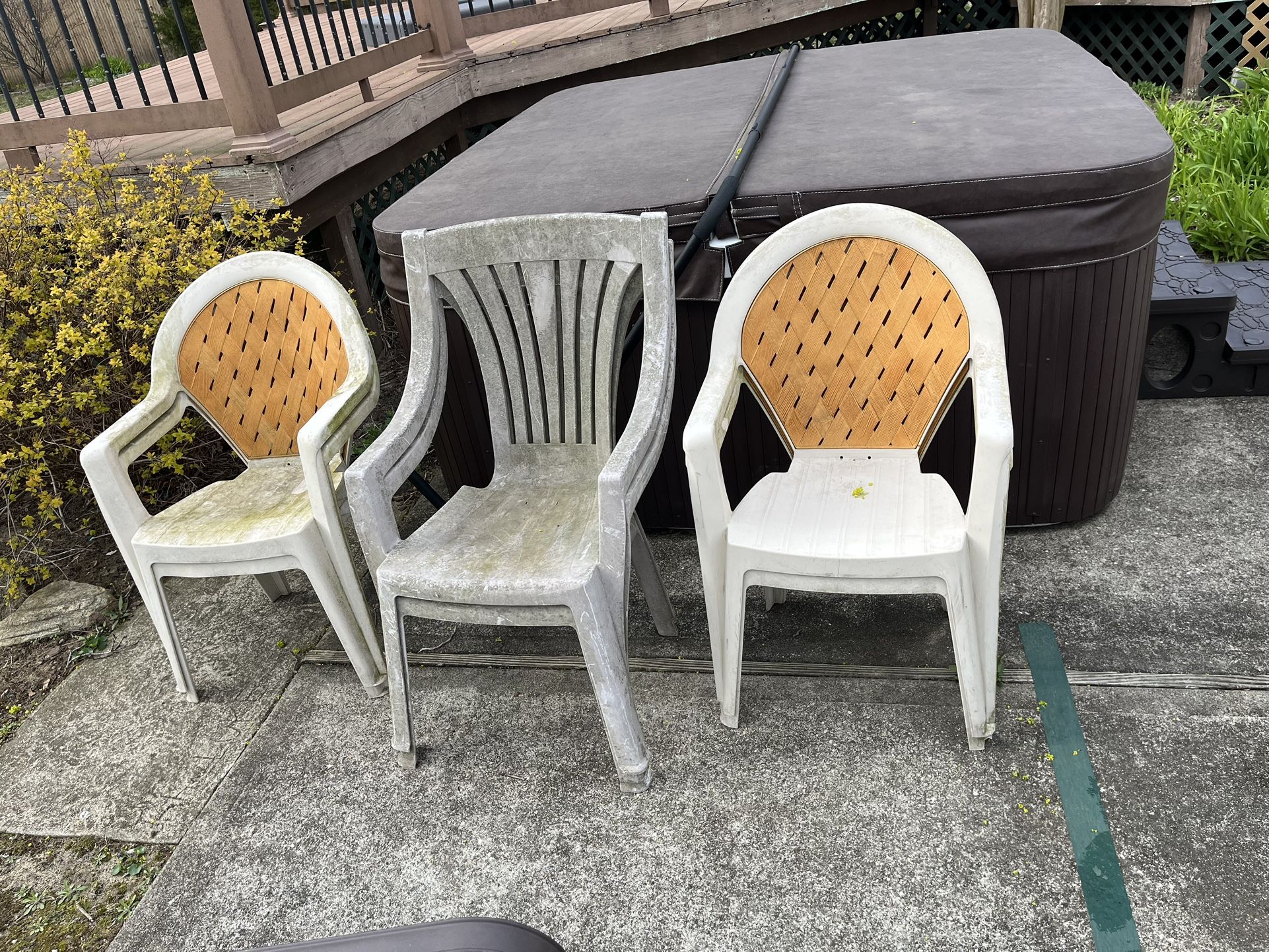 Plastic Outdoor Chairs🔥GREAT DEAL🔥