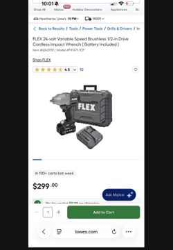 Flex Cordless Impact Wrench