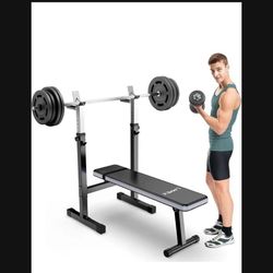 LOW PRICE MOVING- $350 + TAX/SHIPPING NIB BRAND NEW WEIGHT BENCH