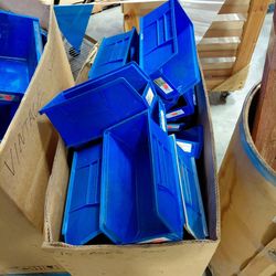 Parts Bins Stackable 11" x 5" x 5" - USED - Price is for 1
